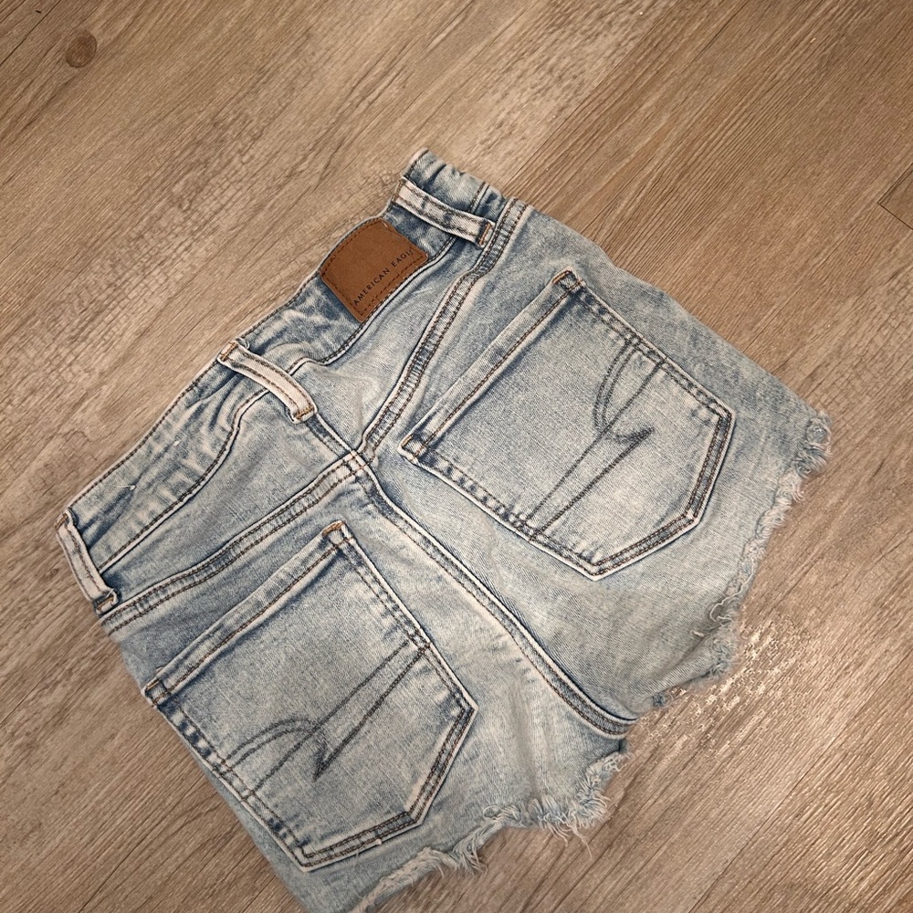 American Eagle Outfitters Light Wash Jean Shorts